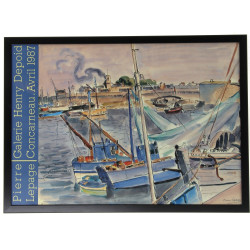"Pierre LEPAGE (1906-1983)". Affiche d’e