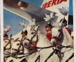 IBERIA - Affiche offset à décor de cheva