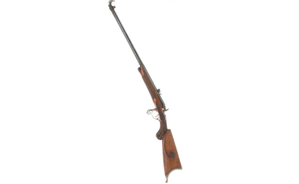 Très belle carabine de tir fin XIXe, ric