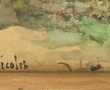 Théophile NICOLET (XIX-XX) "Bateau à sec
