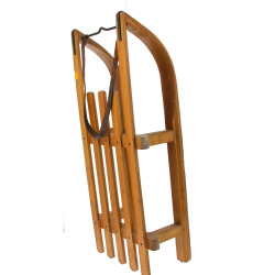 DONNAY - Luge en bois, années 50. L 85 c