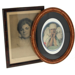 D'après MUCHA "Portrait de Jaroslava Muc