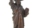 Lot de 2 petits sujets en bronze : 1) D'