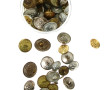 Lot de boutons anciens portés par la gen