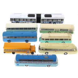 BUS - Lot de 7 bus dont un moderne (peti