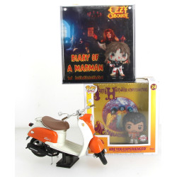 Deux figurines en BO "Ozzy Ozbourne" et 