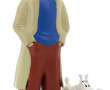 TINTIN - Grand sujet en filament peint à