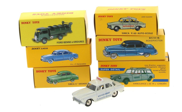 DINKY TOYS - 6 véhicules 1/43 collection