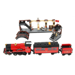 HARRY POTTER - Train et arrêt de gare (s