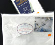 Parure en dentelle blanche (drap 240 x 3
