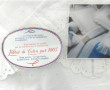 Parure en dentelle blanche (drap 240 x 3