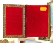 "Missel romain", relié cuir et frappé or