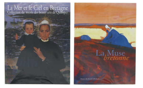 PEINTURE BRETAGNE - Lot de 2 ouvrages : 