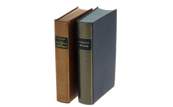 PLEIADE - Lot de 2 livres: - PROUST "A 