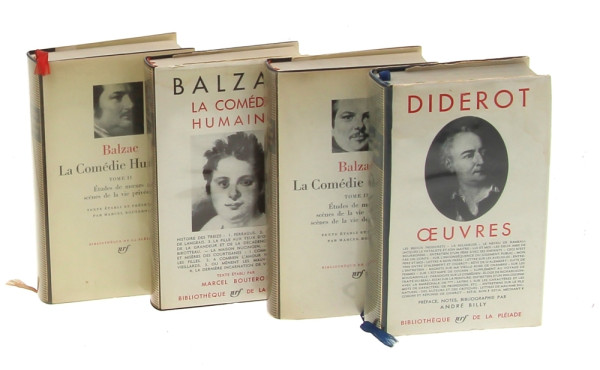 PLEIADE - 4 volumes: BALZAC "La comédie 
