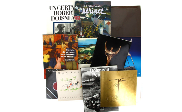 ART EN BRETAGNE - Lot de livres dont pei