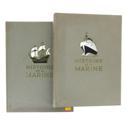HISTOIRE DE LA MARINE. En deux tomes. Ed