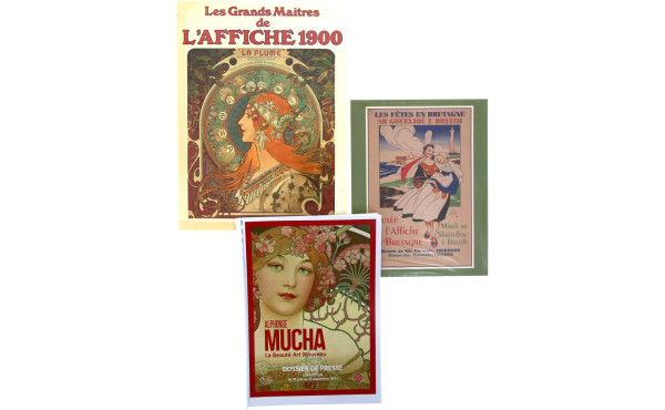 AFFICHES - Lot de 2 ouvrages : Herle Den
