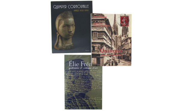 QUIMPER - Lot de 3 ouvrages : "Quimper C