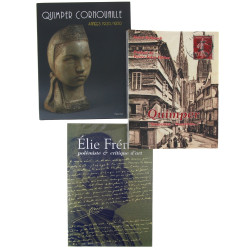 QUIMPER - Lot de 3 ouvrages : "Quimper C
