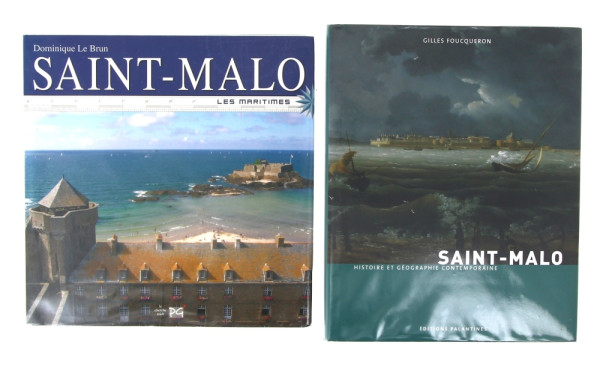SAINT-MALO - Lot de 2 ouvrages : Gilles 