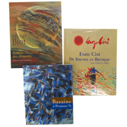 PEINTURE BRETAGNE - Lot de 3 ouvrages : 