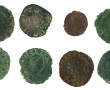 CHARLES V - HENRI III - 8 denier, liard 