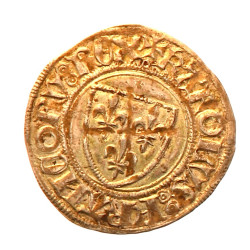 CHARLES VI - Blanc guenar 4e émission Pa