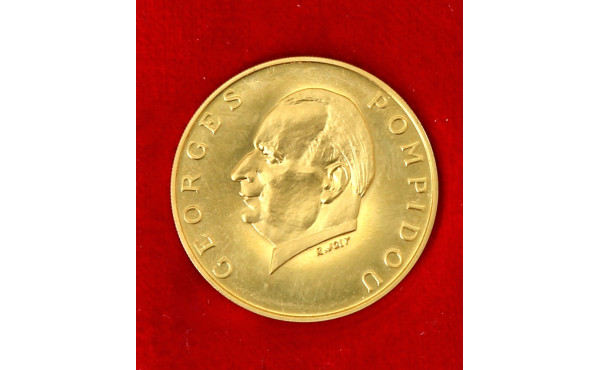 Médaille de 5000 francs en or, commémora