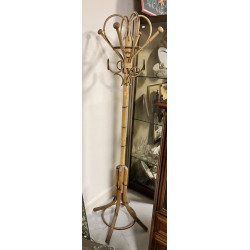 Porte-manteaux ancien en rotin (petits a