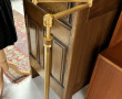 Lampadaire veilleuse articulé en laiton,