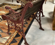 Jolie paire de fauteuils de jardin en fo