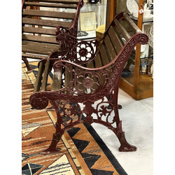 Jolie paire de fauteuils de jardin en fo