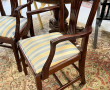 Paire de fauteuils anglais en acajou, do