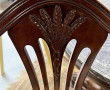 Paire de fauteuils anglais en acajou, do