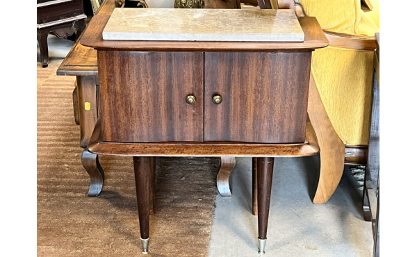 Chevet des années 50 plateau marbre