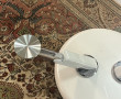 Table basse ronde moderne à deux plateau