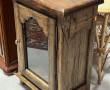Petit meuble vitrine rustique, électrifé