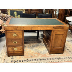Bureau style Marine à caissons en bois e