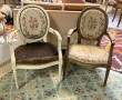 Paire de fauteuils cabriolets de style L