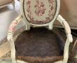 Paire de fauteuils cabriolets de style L