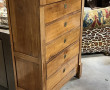 Semainier en placage de bois fruitier, o