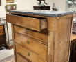 Semainier en placage de bois fruitier, o