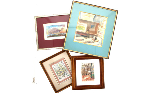 Ecole Française Xxème - Lot de 8 dessins