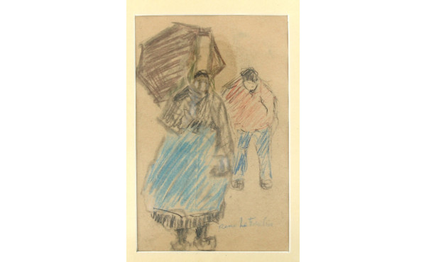 René LE FORESTIER (1903-1972) "Bigoudène
