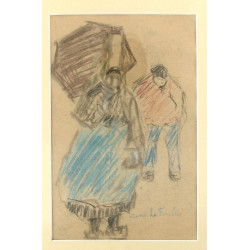 René LE FORESTIER (1903-1972) "Bigoudène