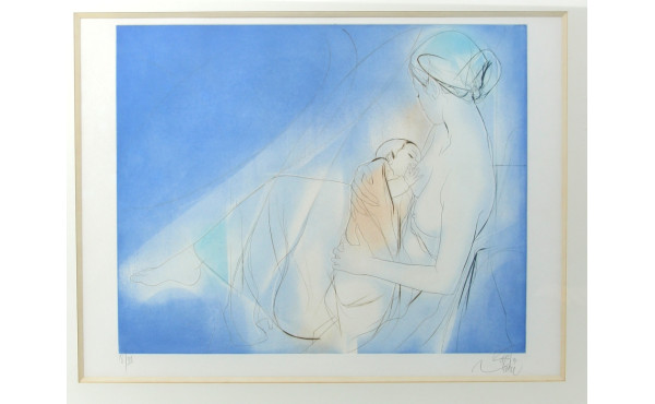 Jean-Baptiste VALADIÉ (1933) "Maternité 