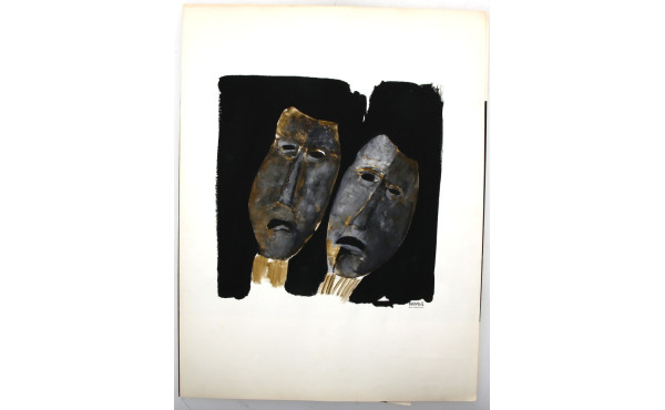 Paul RAMBIÉ (1919-2020) Lot de 4 œuvres 
