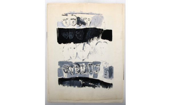 Paul RAMBIÉ (1919-2020) Lot de 3 œuvres 