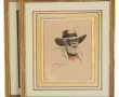Gilbert RAKOTO (XIXè-XXè) "Portraits d'h